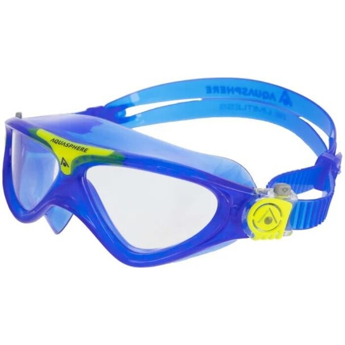 2024 Aquasphere Junior Vista Bademaske MS5634007LC - Klar / Blue